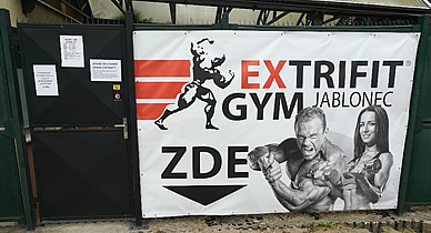 Vstup do Extrifit Gym